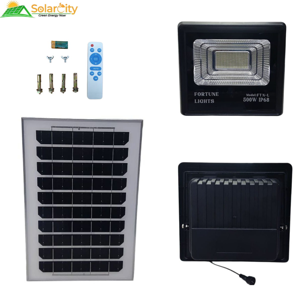 2-Pack Bundle Premium Lights 500W
