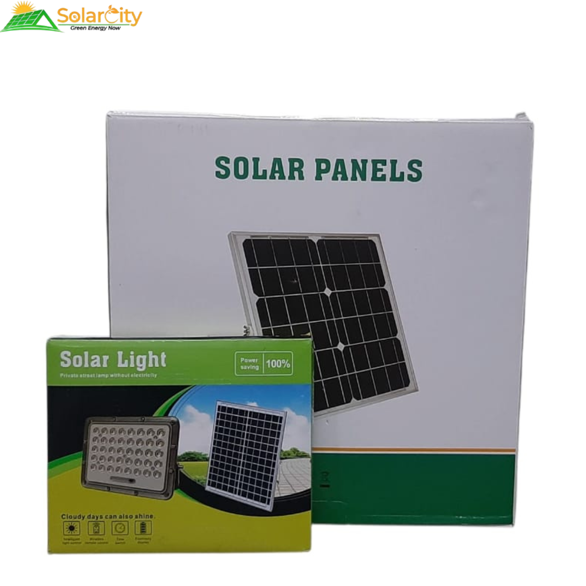 Solar Flood Light 100W  10AH Battery