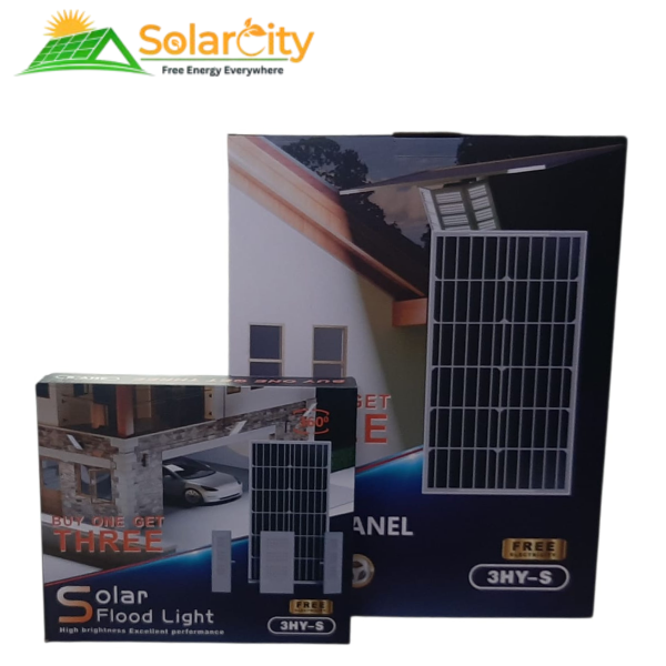 3 In 1 Solar Lights 100W
