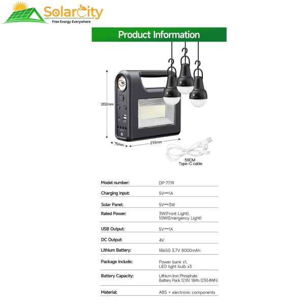 Solar Power System DP-7719